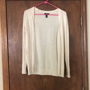 Cream cardigan
